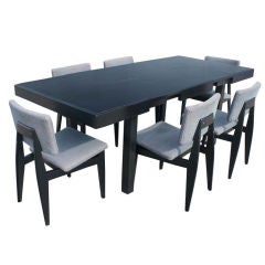 George Nelson For Herman Miller Dining Table And Six Chairs 4