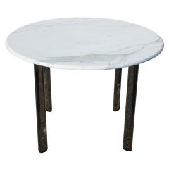 Joe D'Urso pour Knoll Table en marbre de Carrara