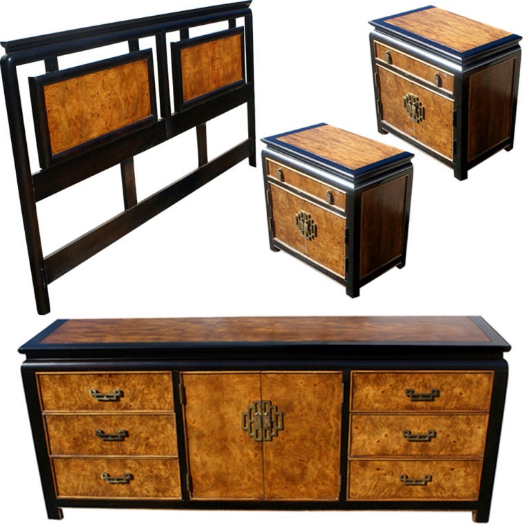 20th Century Century Furniture Asian Motif Dresser
