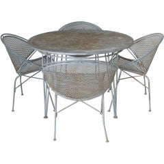 Salterini Outdoor Table And Four Chairs