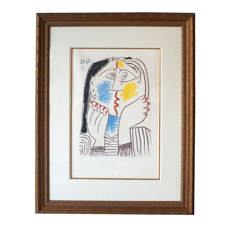 Picasso Lithograph From The Marina Picasso Collection