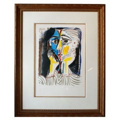 Picasso Lithograph From The Marina Picasso Collection
