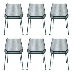 Six Salterini Outdoor Chairs