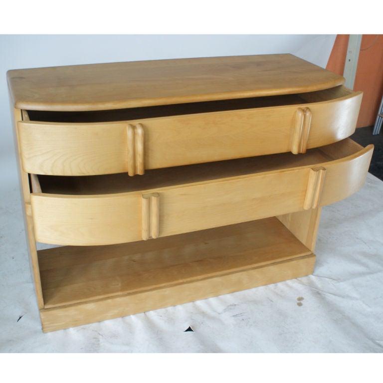 Art Deco Leo Jiranek For Heywood Wakefield Airflow Buffet