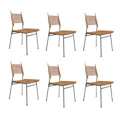Six Paul McCobb For Winchendon Dining Chairs