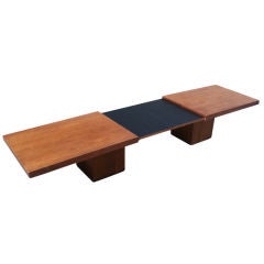 John Keal For Brown Saltman Extension Coffee Dining Table