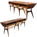 Pair Of Italian Wooden Display Counters 3