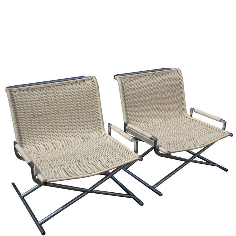 Ward Bennett Sled Chairs