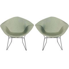 Pair of Diamond Chairs By Harry Bertoia For Knoll