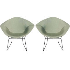 Pair of Diamond Chairs By Harry Bertoia For Knoll