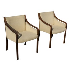 Pair Of Bert England For Stow Davis Lounge Chairs
