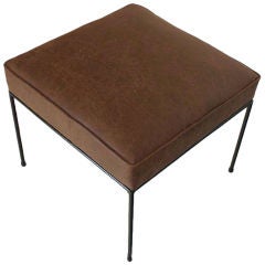 Paul McCobb Leather Bench Stool