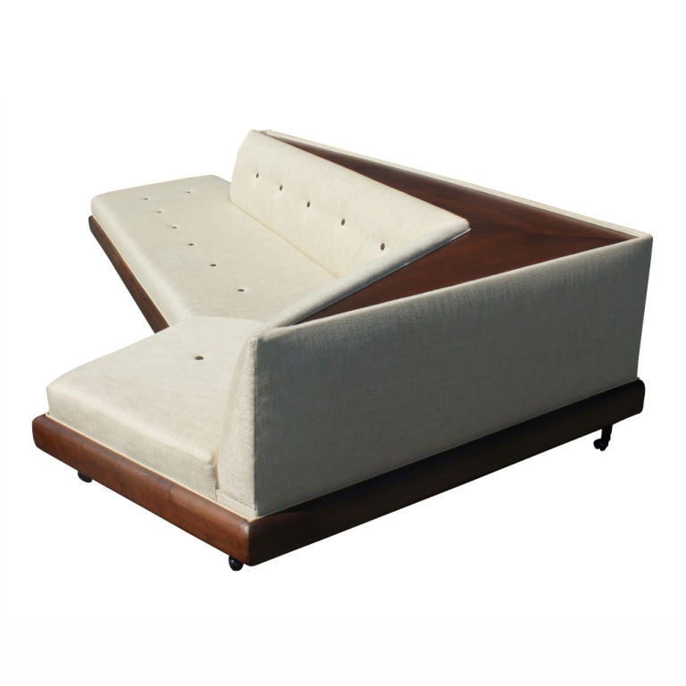 American Adrian Pearsall For Craft Associates Boomerang Platform Sofa 50% OFF original 