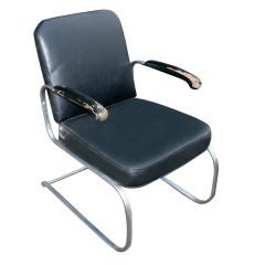 Gilbert Rohde For Troy Sunshade Art Moderne Lounge Chair
