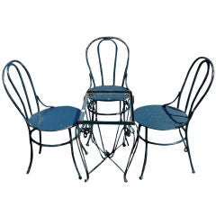Outdoor Four Piece Cafe Set 8