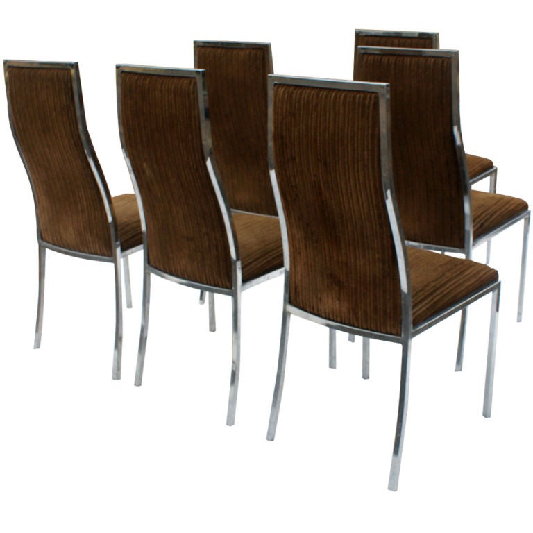 American Six Milo Baughman For Thayer Coggin Dining Chairs