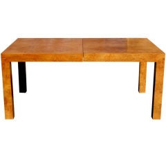 Milo Baughman For Thayer Coggin Burl Dining Table