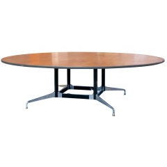 Eames For Herman Miller Round Eight Foot Conference Table
