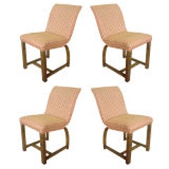 Four Art Deco Gilbert Rohde For Heywood Wakefield Dining Chairs 1