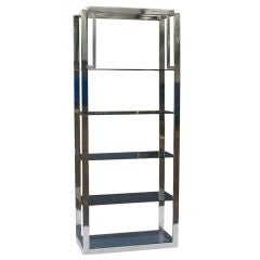 Etagere Or Shelf Unit In The Manner Of Milo Baughman