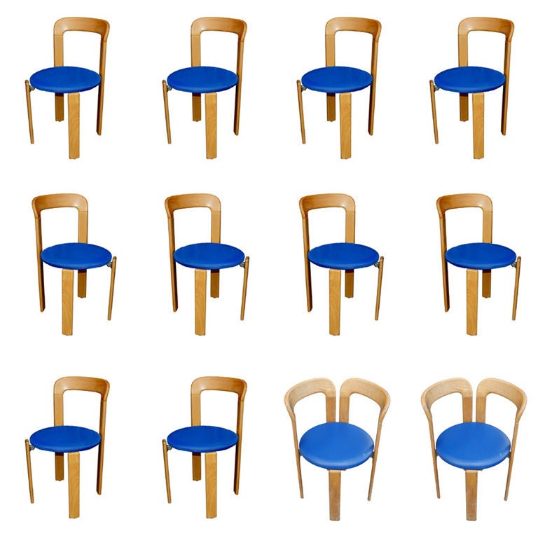bruno rey stacking chairs
