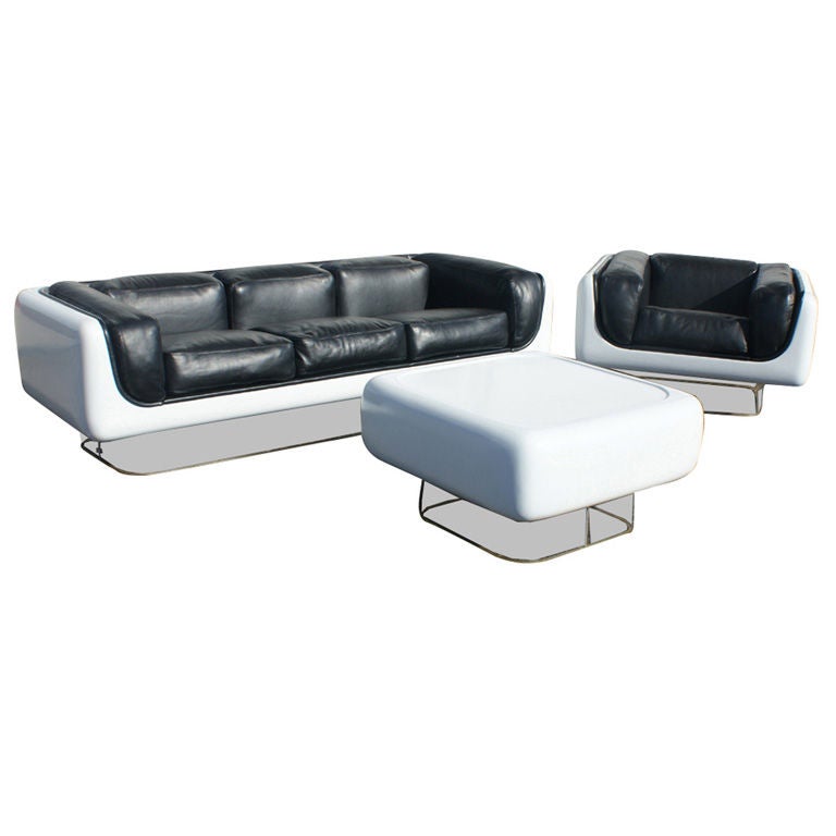 Three Piece Steelcase Soft Seating Group