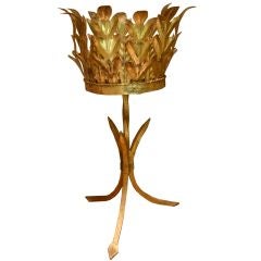 Gilded Iron Cachepot