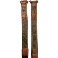 Pair of 18th Century Italian Fragment with Sconces