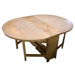 Used 19c Swedish dropleaf table