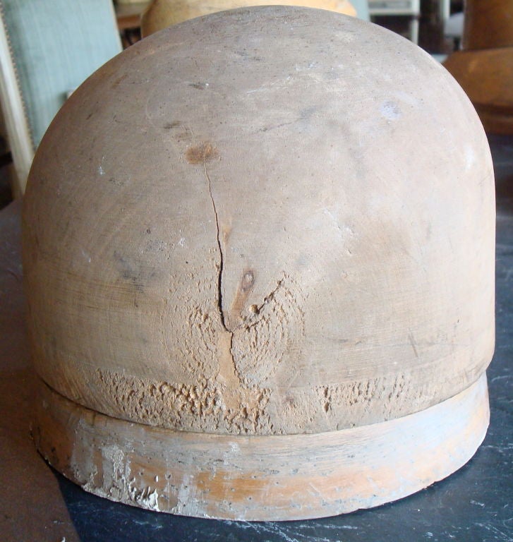 19c Wooden Chapeau Forms