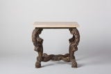 Italian Gilded Table with Stone Top