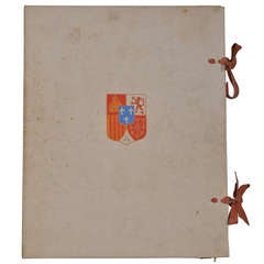 Vintage “L'Espagne Grandiose et Fantastique, "Book of Illustrations after Serge Rovinsky