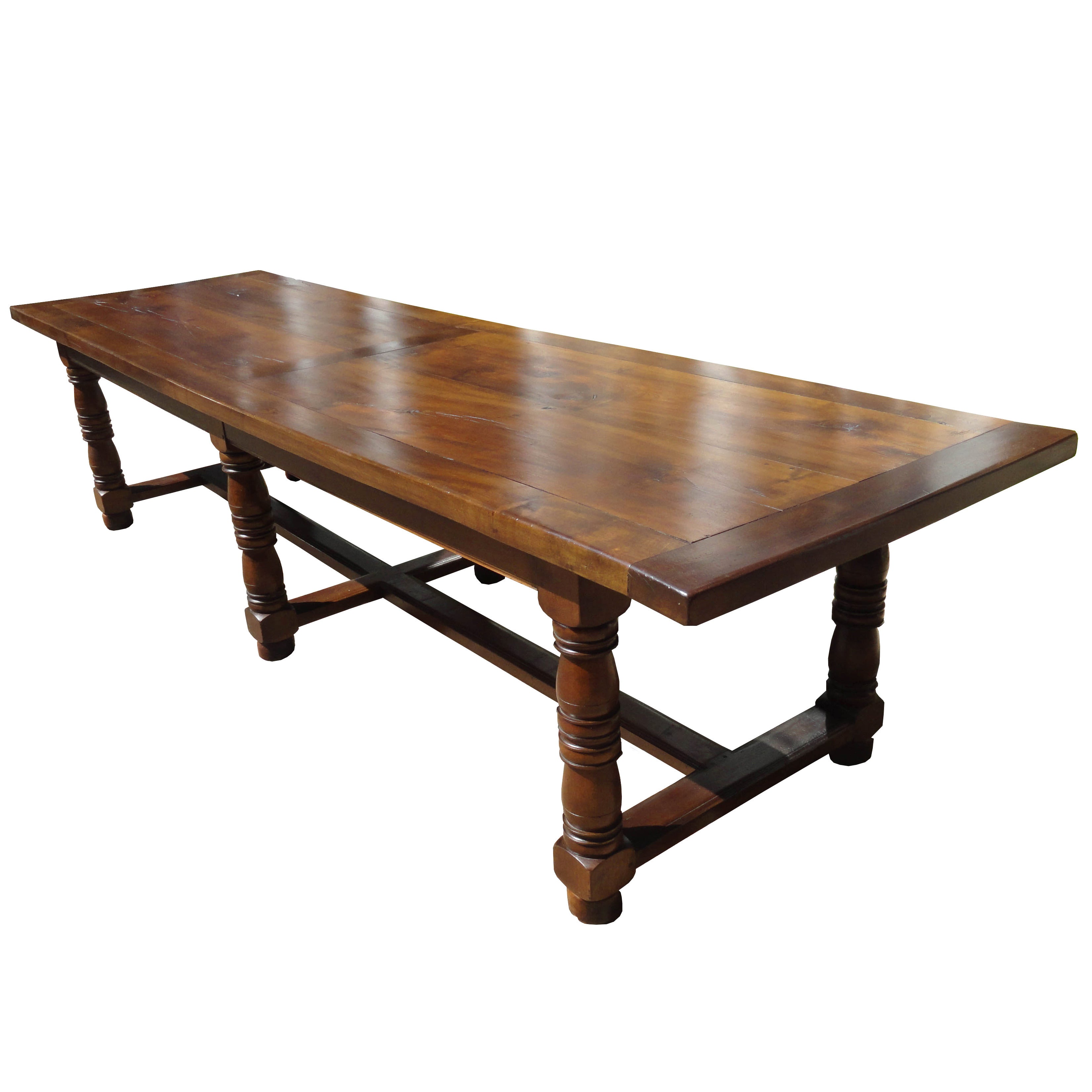 19th Century French Trestle Table from Provence