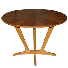 Table d'appoint danoise par Jese Mobel, années 1960