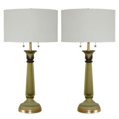 The Marbro Lamp Company - Vintage Murano Column Lamps by Cenedese