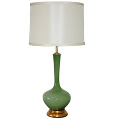 Monumental Lamp from The Marbro Company in Jade Green