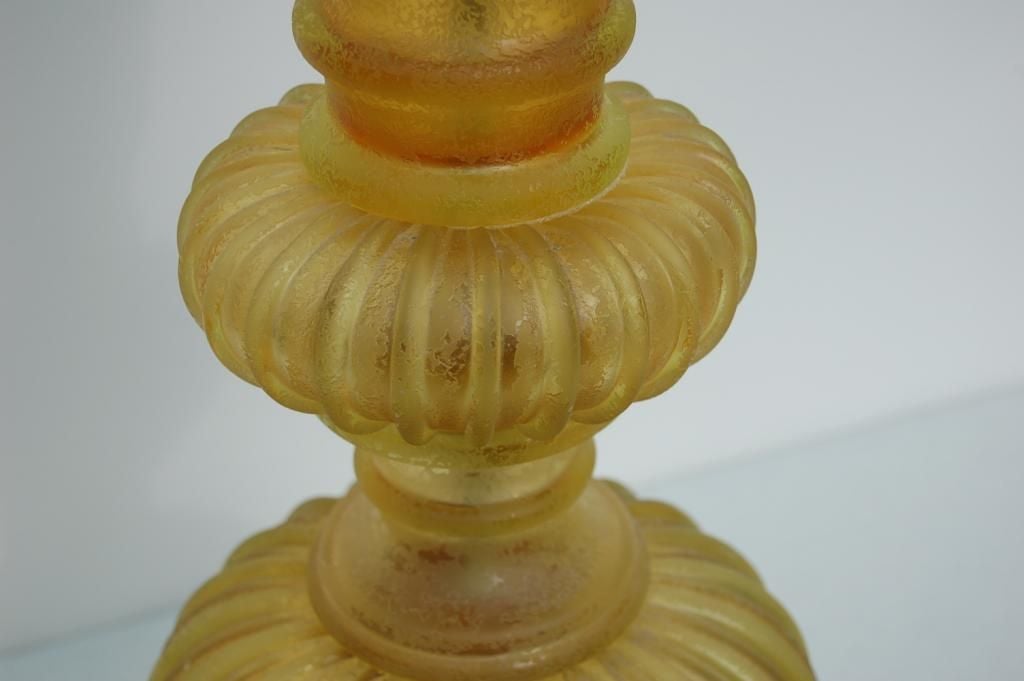 Italian Towering Acidato Murano Lamp by The Marbro Lamp Company For Sale