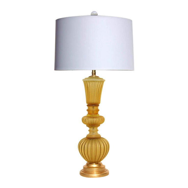 Towering Acidato Murano Lamp by The Marbro Lamp Company For Sale
