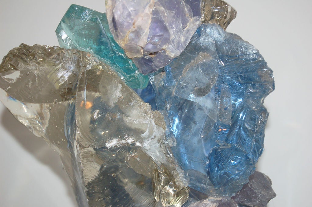 Rock Candy Glass Cluster Lamps in Jewel Tone 5