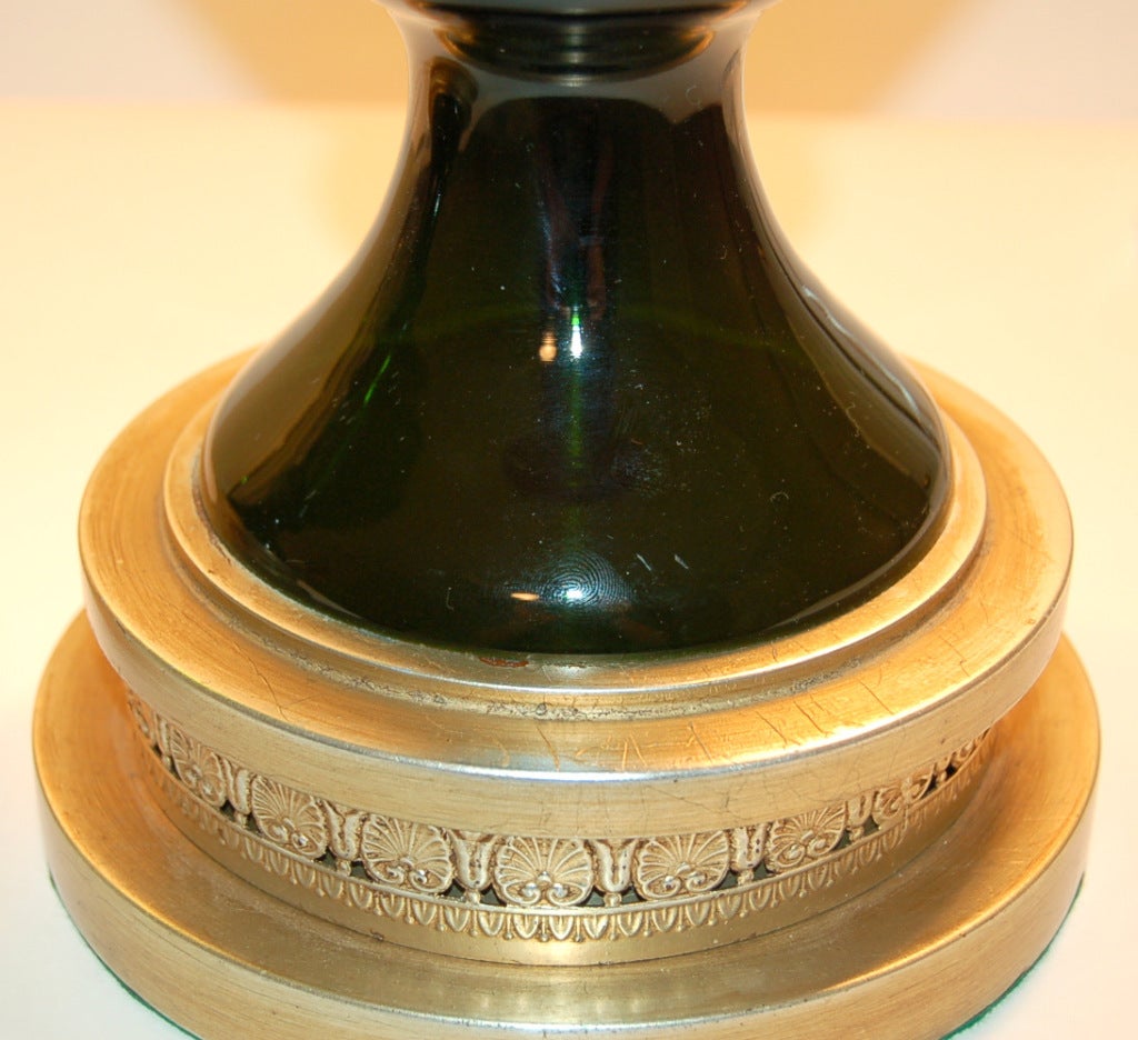 The Marbro Lamp Company - Pair of Vintage Handblown Swedish Glass Lamps 2