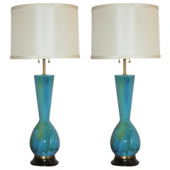 The Marbro Lamp Company - Pair of Vintage Italian Ceramic Lamps