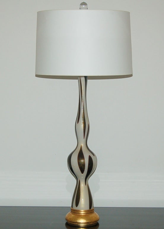 Mid-Century Modern Alfredo Barbini - Vintage Mod Murano Lamps For Sale