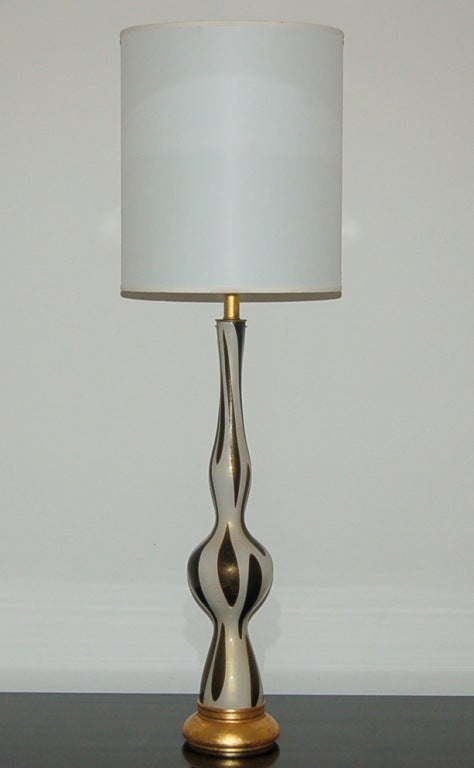 Italian Alfredo Barbini - Vintage Mod Murano Lamps For Sale