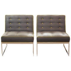 Schilt Armless Chairs by Drexel Heritage