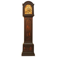 Chinoiserie Tall Case Clock by John Crouch