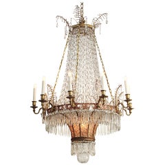 Large Neoclassic Chandelier