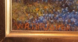 Landscape with Bluebonnets by W. R. Thrasher at 1stdibs