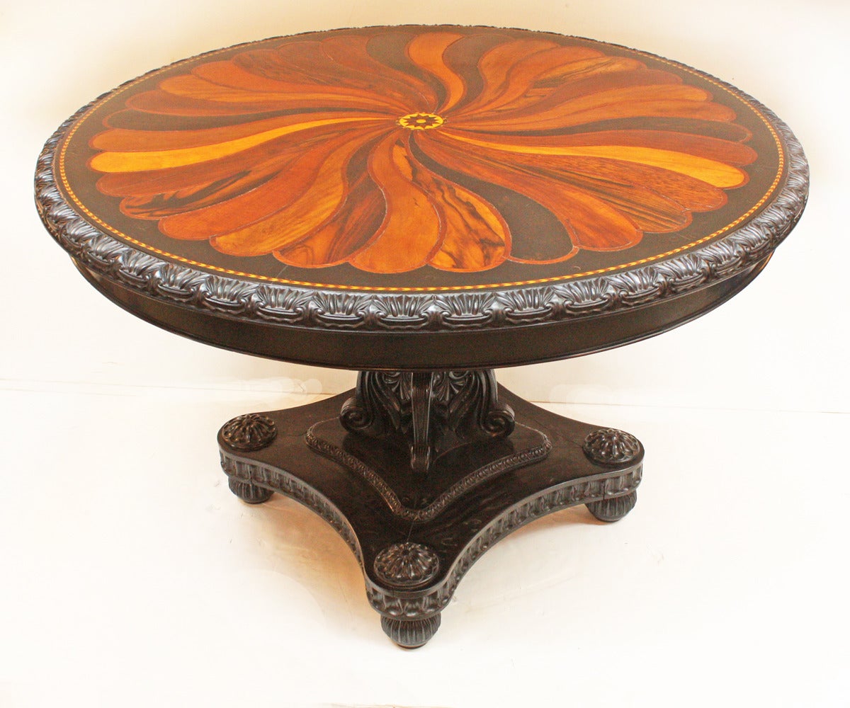 Anglo-Indian, Ceylonese Ebony and Specimen Wood Centre ...