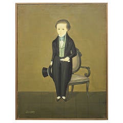 Painting of Young Boy