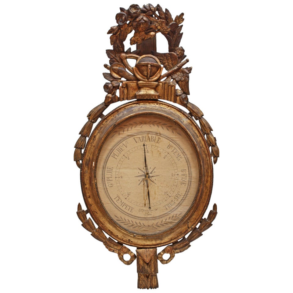 18th Louis XVI Century French Barometer